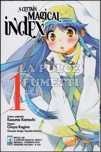 MITICO #   186 - A CERTAIN MAGICAL INDEX 1